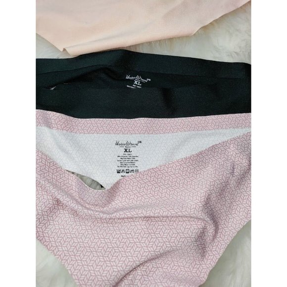 NWOT Under Where Womens Stretch Panties 4-Pieces Multicolor Size XL - Picture 5 of 8
